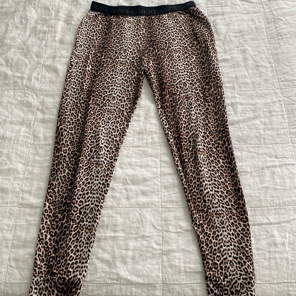 Leopard print lounge pant